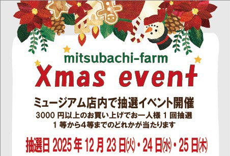 ＼クリスマス抽選イベント開催！！12月23日～25日／