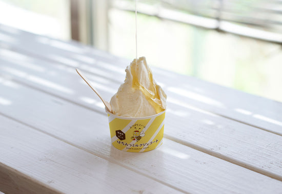 みつばちファームのはちみつミルクジェラート – 【公式】みつばち