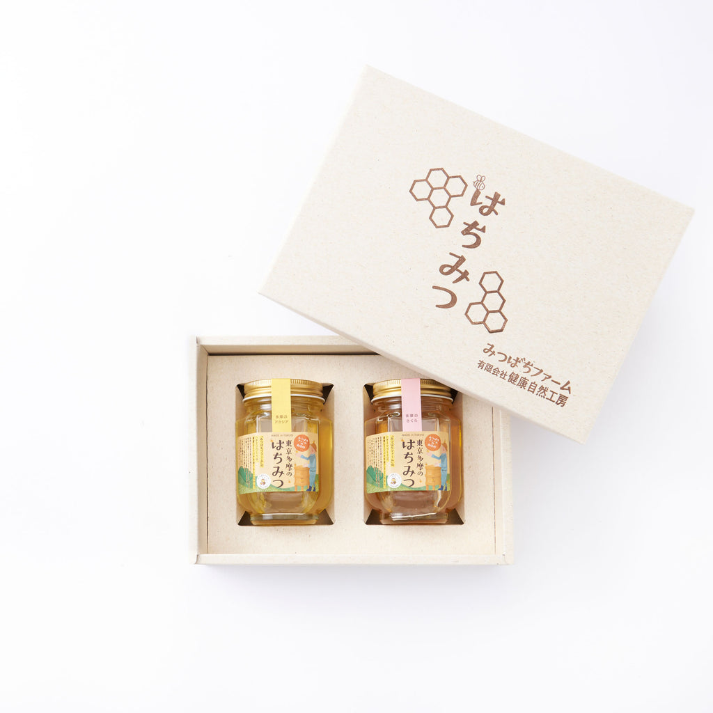 多摩のはちみつ220g 2本セット – 【公式】みつばちファーム | 健康自然工房
